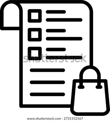 Vector Design Order Confirmation Icon Style