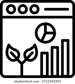 Vector Design Organic Reach Icon Style