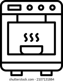 Vector Design Oven Icon Style