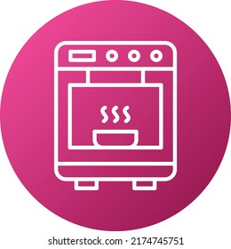 Vector Design Oven Icon Style