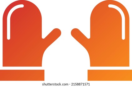 Vectordesign Oven Mitt Icon Style