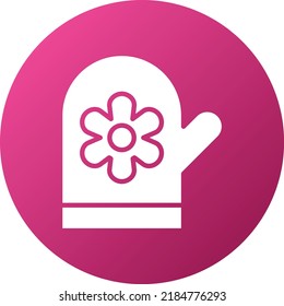 Vector Design Oven Mittens Icon Style