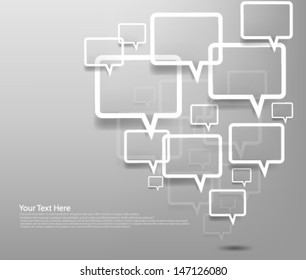 Vector Design Overlapping Elements  