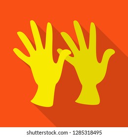 Vector design of own and textile symbol. Collection of own and safety stock vector illustration.