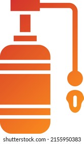 Diseño de vectores Oxygen Tank Icon Style
