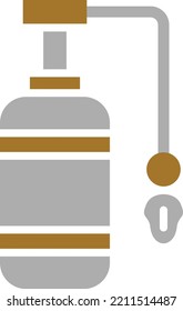 Diseño de vectores Oxygen Tank Icon Style
