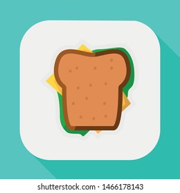 Vector design of packaging and food icon. Set of packaging and fast stock vector illustration.