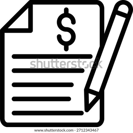 Vector Design Paid Content Icon Style