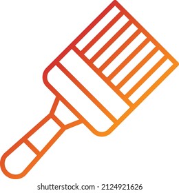 Estilo del icono Pincel de pincel de diseño de vectores