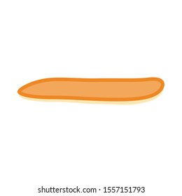 Vector design of pancake and flapjack sign. Graphic of pancake and dessert Stock vector illustration.