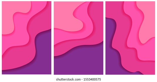 Vector design of paper cut template background for sale promotion advertisement poster banner