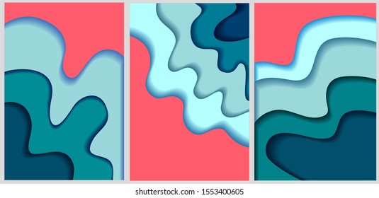 Vector design of paper cut template background for sale promotion advertisement poster banner