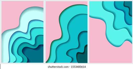 Vector design of paper cut template background for sale promotion advertisement poster banner
