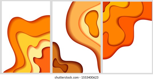Vector design of paper cut template background for sale promotion advertisement poster banner