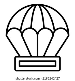 Vector Design Parachute Icon Style