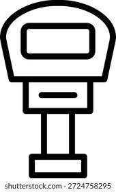Vector Design Parking Meter Icon Style