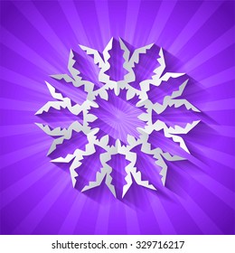 vector design part xmas paper snowflakes template happy cut white vacation snowflake frost season abstract scene celebrating modern sign xmas celebration chilly cool grin beauty science crafted simple