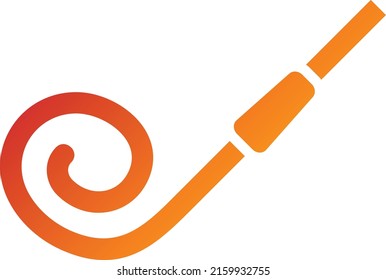 Vector Design Party Blower Icon Style