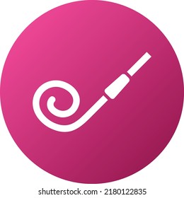 Vector Design Party Blower Icon Style