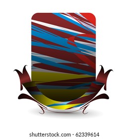 Vector design for party invitation card, Just place your own texts and titles.