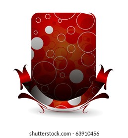 Vector design for party invitation card, Just place your own texts and titles.