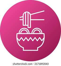 Vector Design Pasta Icon Style