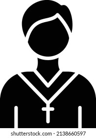 Vectordesign-Pastor-Symbolstil