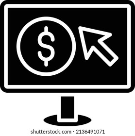 Vector Design Pay Per Click Icon Style