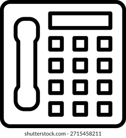 Vector Design Payphone Icon Style