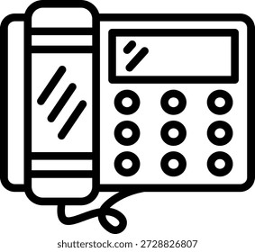 PBX-Symbolstil für Vektordesign
