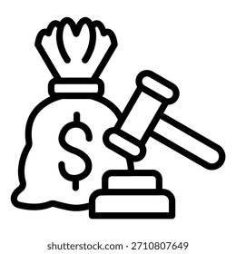 Estilo de icono de pena de diseño de Vector