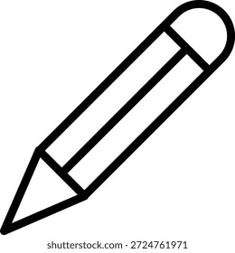 Estilo de icono de lápiz de diseño de Vector