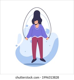Vector Design of People doing Sport in Outdoor, running, baseball, golf, boxing, yoga, tennis. Flat Cartoon Illustration