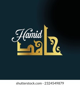 A vector design for a person name 