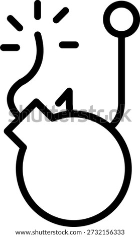 Vector Design Phishing Threat Icon Style