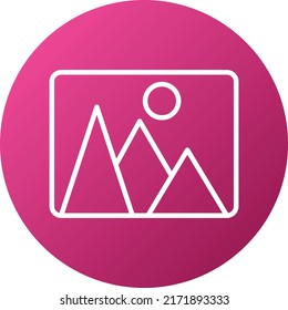 Estilo de icono fotográfico de diseño de vector