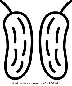 Vector Design Pickle Pizzazz Icon Style