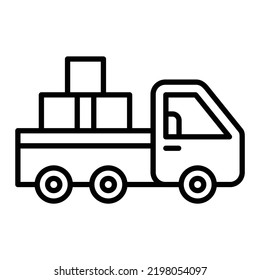 Vectordesign Pickup Truck Icon Style