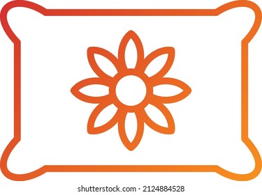 Vector Design Pillow Icon Style