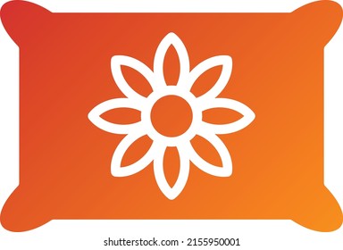 Vector Design Pillow Icon Style