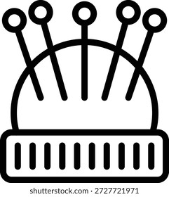 Diseño de Vector Pin Cojín Icon Style