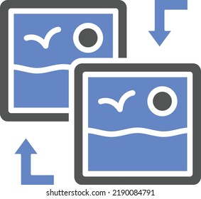 Vector Design Pingback Icon Style