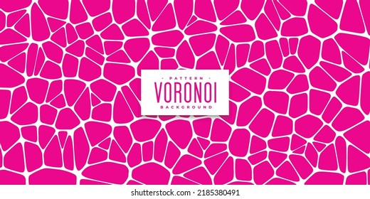 Vector design pink and white figure 