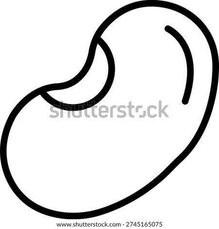 Vector Design Pinto Bean Icon Style