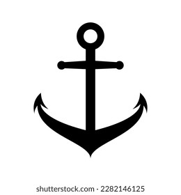 Vector design pirate icon anchor