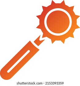 Vector Design Pizza Cutter Icon Style