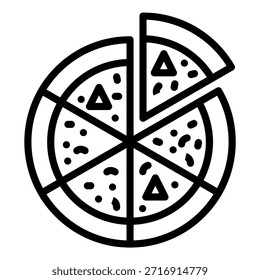 Vector Design Pizza Icon Style