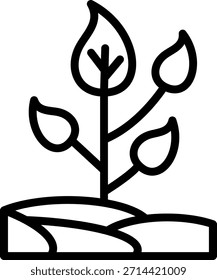 Diseño de Vector Plantas Icon Style