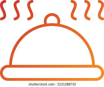 Vector Design Platter Icon Style