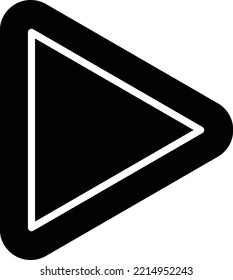 Vektordesign-Wiedergabesymbolstil